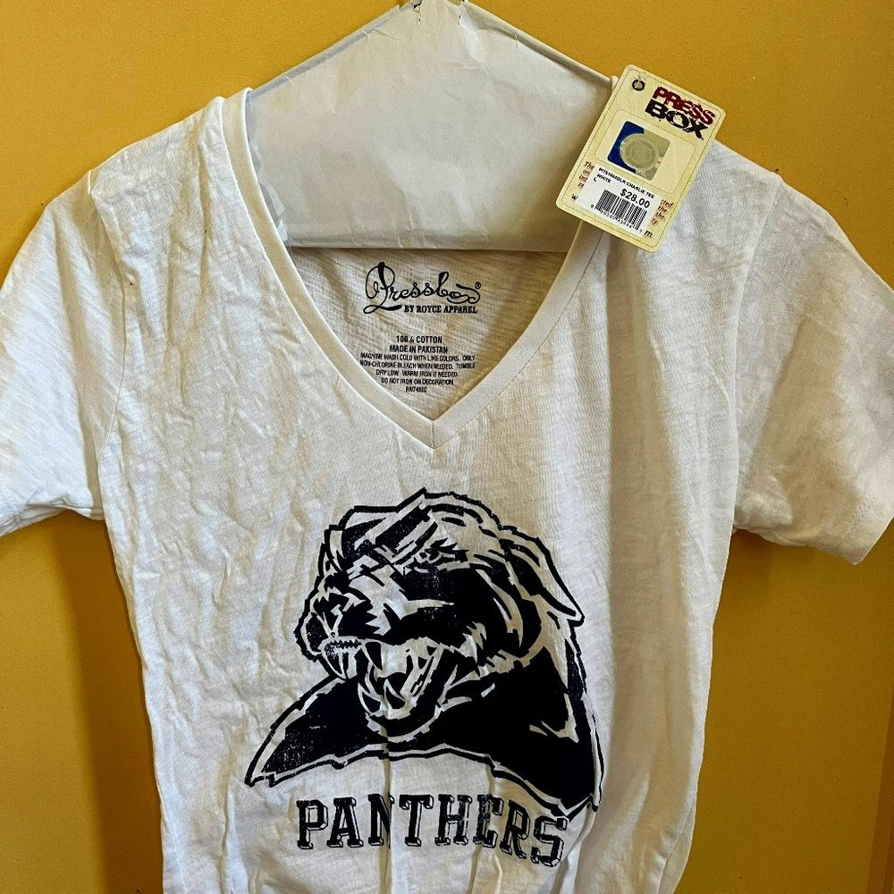 NWT Women's Pitt Panthers Pressbox Shirt Large